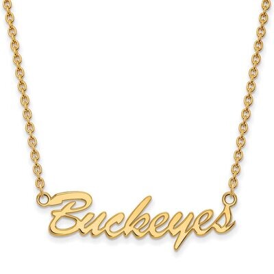 Ohio State University Medium Pendant Gold-plated Silver GP085OSU, MPN: GP085OSU, 886774956169