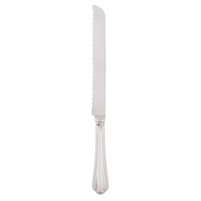 Sambonet rome cake knife 11 7/8 inch - silverplated on 18/10 stainless steel, MPN: 52746-59, NA