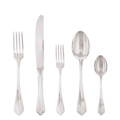 Sambonet rome 5 piece place setting hollow handle - 18/10 stainless steel, MPN: 52546-94, 790955895…