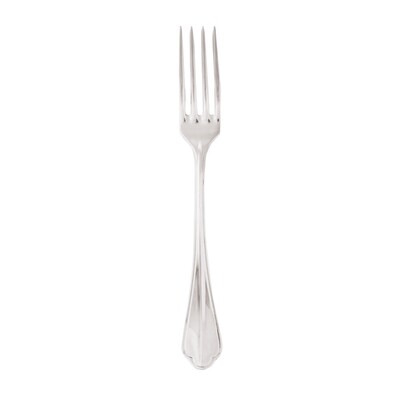 Sambonet rome table fork 8 1/4 inch - silverplated on 18/10 stainless steel, MPN: 52746-08, 7909559…