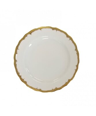 Mottahedeh Chelsea Feather Gold Bread &amp; Butter Plate S5003, MPN: S5003,