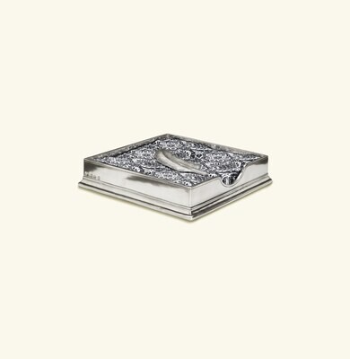 Match Pewter Luncheon Napkin Box With Feather Weight 1280.2, MPN: 1280.2,