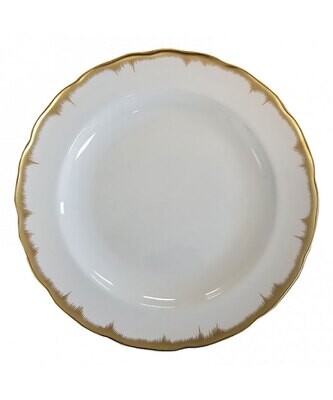 Mottahedeh Chelsea Feather Gold Dinner Plate S5001, MPN: S5001,
