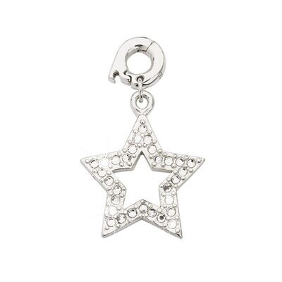 Nikki Lissoni Rock Star Charm Silver-plated 20mm D1247SM, MPN: D1247SM, 8719075304419