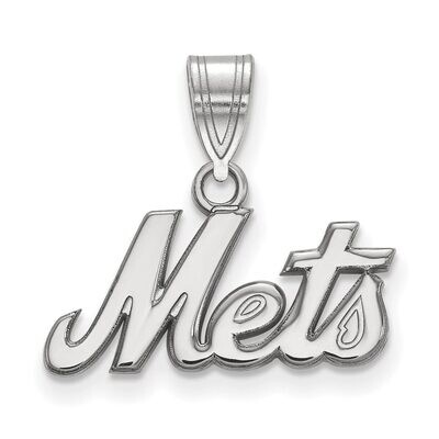 New York Mets Medium Pendant 14k White Gold 4W015MET, MPN: 4W015MET, 886774840512