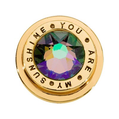 Nikki Lissoni Gold-Plated You Are My Sunshine Coin That Fits S Rings RC2037G, MPN: RC2037G, 8719075…