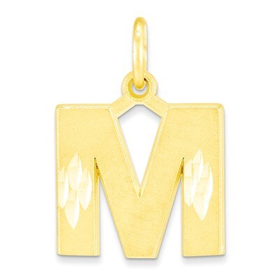 Initial M Charm 10k Gold 10C768M, MPN: 10C768M, 883957344973