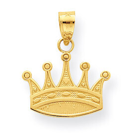 Crown Charm 10k Gold 10C988, MPN: 10C988, 886774022710