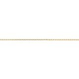 1mm Machine-made Rope Chain 6 Inch 14k Gold 010L-6, MPN: 010L-6, 886774429090