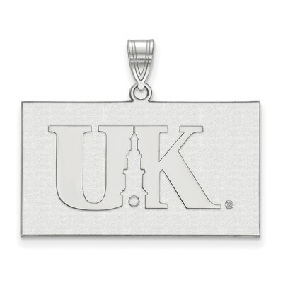University of Kentucky Large Pendant Sterling Silver SS071UK
