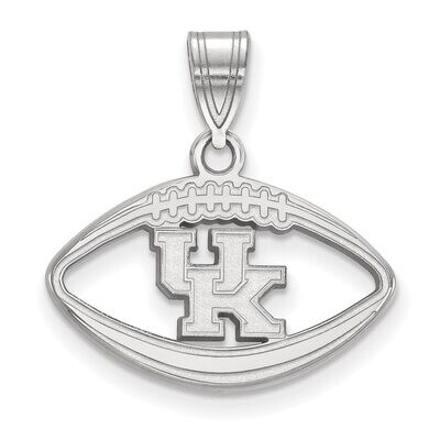 University of Kentucky Pendant in Football Sterling Silver SS018UK, MPN: SS018UK, 886774723662