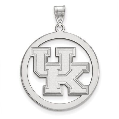 University of Kentucky L Pendant in Circle Sterling Silver SS034UK, MPN: SS034UK, 886774709420