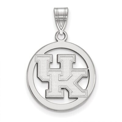 University of Kentucky Sm Pendant in Circle Sterling Silver SS033UK, MPN: SS033UK, 886774709253