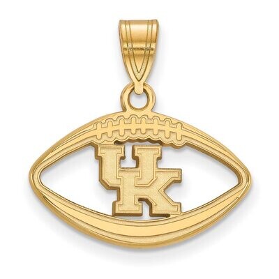 University of Kentucky Pendant in Football Gold-plated Silver GP018UK, MPN: GP018UK, 886774923000