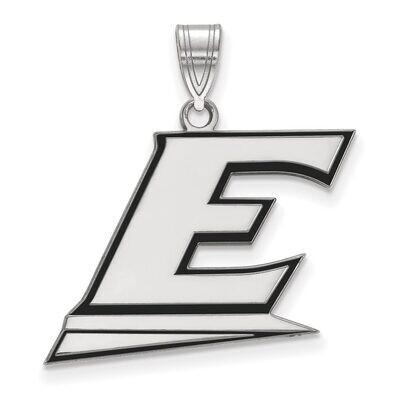 Eastern Kentucky University Large Enamel Pendant Sterling Silver SS023EKU, MPN: SS023EKU, 886774682…