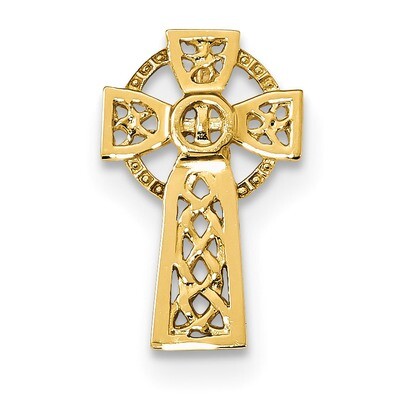 Celtic Cross Chain Slide 14k Gold Polished K6231, MPN: K6231, 883957156828