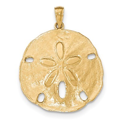 Sand Dollar Pendant 14k Gold K5377, MPN: K5377, 637218011841