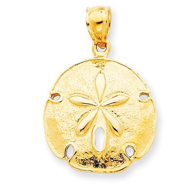 Sand Dollar Pendant 14k Gold K2938, MPN: K2938, 637218012275