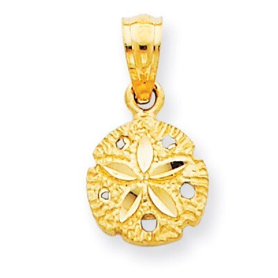 Sand Dollar Pendant 14k Gold K2931, MPN: K2931, 886774098531