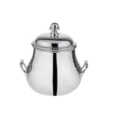 Ercuis Jonc Sugar Bowl 4.75 Inch Silver Plated F51J070-04, MPN: F51J070-04, 8014808359422
