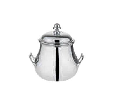 Ercuis Perles Sugar Bowl 4.75 Inch Silver Plated F51P070-04, MPN: F51P070-04, 790955112018