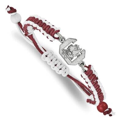 University of South Carolina Color Bracelet Stainless Steel ST513USO, MPN: ST513USO, 191101773730