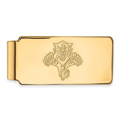 Florida Panthers Money Clip 10k Yellow Gold 1Y005PTH, MPN: 1Y005PTH, 886774734972