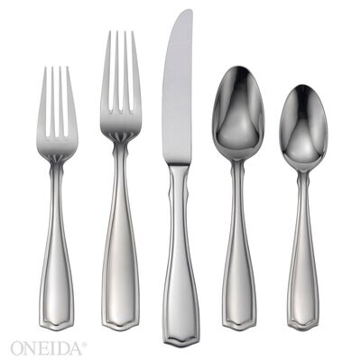 Oneida Carolina 65 Piece Flatware Set T474065CL20, MPN: T474065CL20, 78737222439