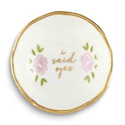 I Said Yes Ceramic Jewelry Dish GM24866, MPN: GM24866, 886083756856