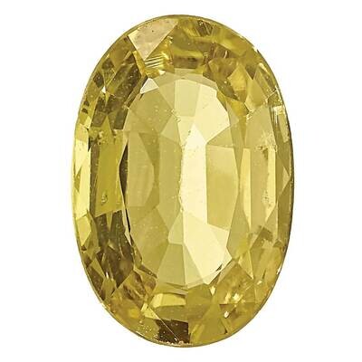 Yellow Sapphire 6x4mm Oval AA Quality SA-0604-OVF-YE-AA, MPN: SA-OVF-YE-AA,