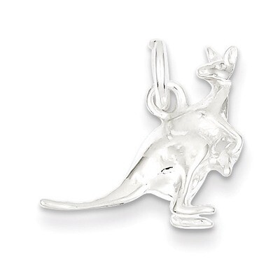Kangaroo Charm Sterling Silver QC916, MPN: QC916, 883957917900