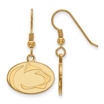 Penn State University Small Dangle Earring Wire Gold-plated Silver GP005PSU, MPN: GP005PSU, 8867749…