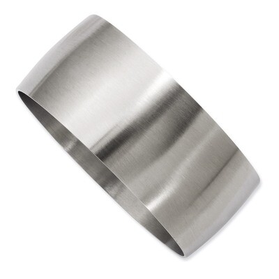 Brushed Bangle - Stainless Steel SRB785 by Chisel, MPN: SRB785, 886774993195