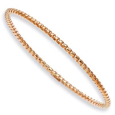 Pink IP-plated Bangle - Stainless Steel SRB976RP by Chisel, MPN: SRB976RP, 883957584607