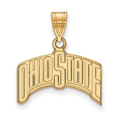 Ohio State University Large Pendant 14k Yellow Gold 4Y069OSU, MPN: 4Y069OSU, 886774887401
