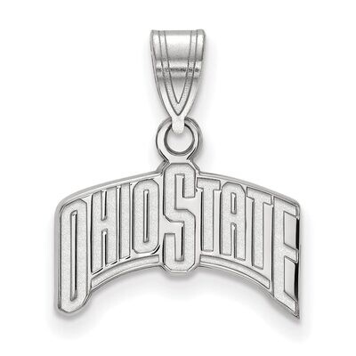 Ohio State University Medium Pendant 14k White Gold 4W068OSU, MPN: 4W068OSU, 886774853635