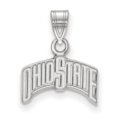 Ohio State University Small Pendant 14k White Gold 4W067OSU, MPN: 4W067OSU, 886774853475