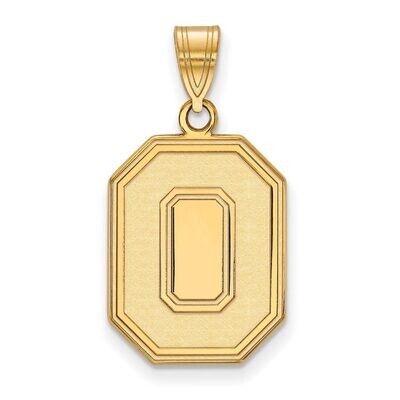 Ohio State University Large Pendant 10k Yellow Gold 1Y047OSU, MPN: 1Y047OSU, 886774818597