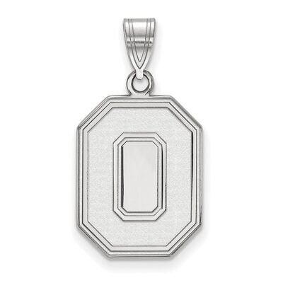 Ohio State University Large Pendant 14k White Gold 4W047OSU, MPN: 4W047OSU, 886774849959