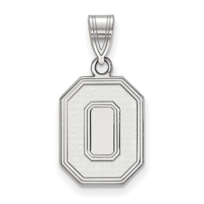 Ohio State University Medium Pendant 10k White Gold 1W046OSU, MPN: 1W046OSU, 886774788951