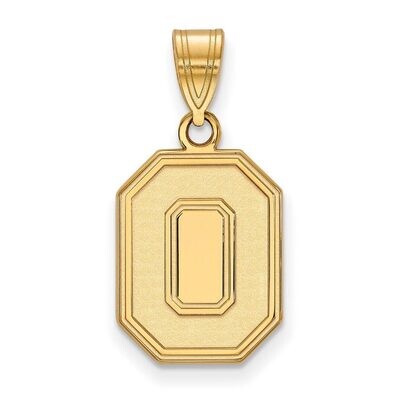 Ohio State University Medium Pendant 14k Yellow Gold 4Y046OSU, MPN: 4Y046OSU, 886774882802