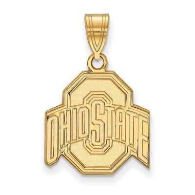 Ohio State University Medium Pendant 10k Yellow Gold 1Y003OSU, MPN: 1Y003OSU, 886774799605