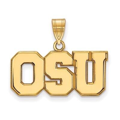 Ohio State University Large Pendant Gold-plated Silver GP083OSU, MPN: GP083OSU, 886774956015