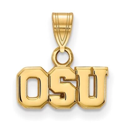 Ohio State University Small Pendant Gold-plated Silver GP081OSU, MPN: GP081OSU, 886774955780