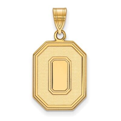 Ohio State University Large Pendant Gold-plated Silver GP047OSU, MPN: GP047OSU, 886774945873