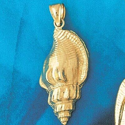 Dazzlers Jewelry Seashell Pendant Necklace Charm Bracelet in Yellow, White or Rose Gold 296, MPN: D…