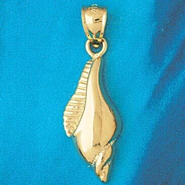 Dazzlers Jewelry Seashell Pendant Necklace Charm Bracelet in Yellow, White or Rose Gold 288, MPN: D…