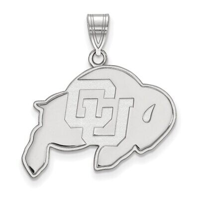 University of Colorado Large Pendant 10k White Gold 1W004UCO, MPN: 1W004UCO, 886774772714