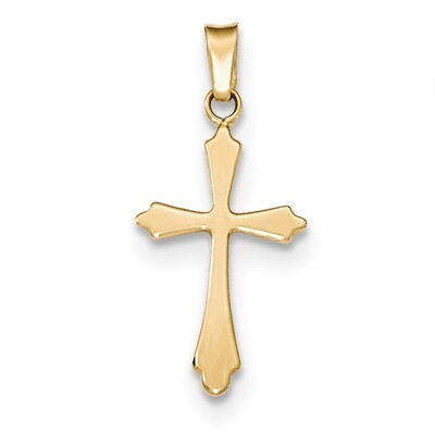 Cross Pendant 14k Gold Polished XR1481, MPN: XR1481, 886774619804