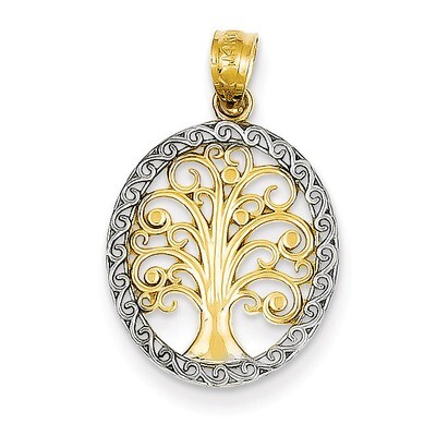 Tree of Life Pendant 14k Gold C4493, MPN: C4493, 886774617305